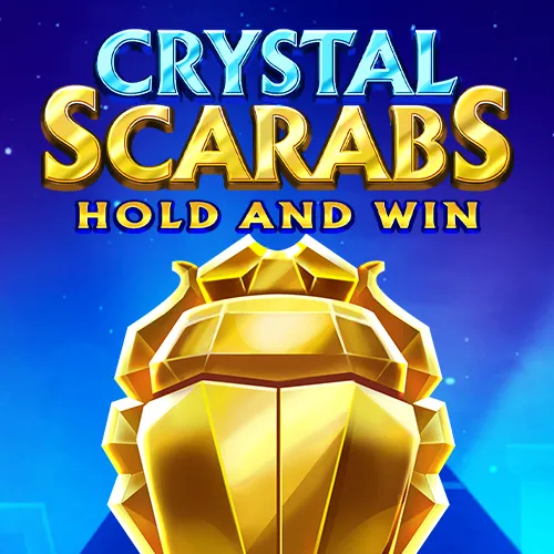 Crystal Scarabs: Hold and Win
